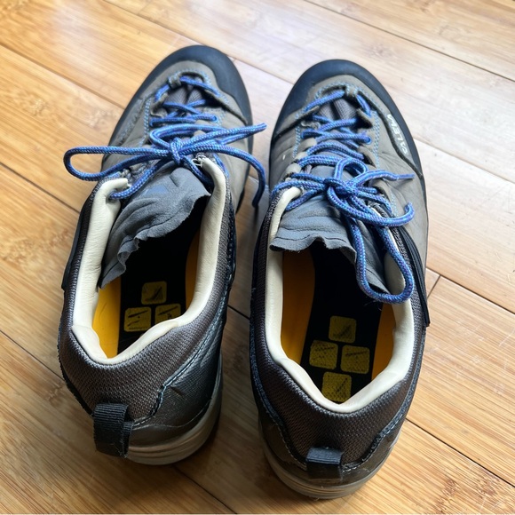 Salewa Women’s Mountain Trainer L Size 9 US Approach Hiking Shoes Pewter Riviera - Picture 2 of 14